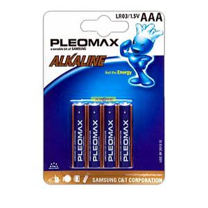 Батарейки Pleomax Alkaline AAA 4 шт.