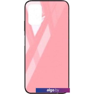 Чехол Case Glassy для Huawei P40 (розовый)