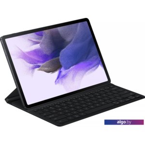 Чехол для планшета Samsung Book Сover Keyboard для Samsung Galaxy Tab S7+/S7 FE (черный)