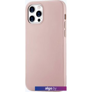 Чехол для телефона uBear Touch Case для iPhone 12/12 Pro (розовый-песок)
