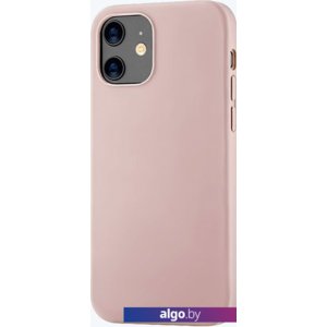 Чехол для телефона uBear Touch Case для iPhone 12 Mini (розовый-песок)