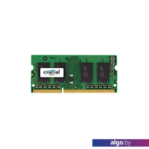 Оперативная память Crucial 16GB DDR3 SODIMM PC3-12800 CT204864BF160B