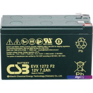 Аккумулятор для ИБП CSB EVX1272 F2 (12В/7.2 А·ч)