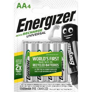 Аккумуляторы Energizer AA 4 шт