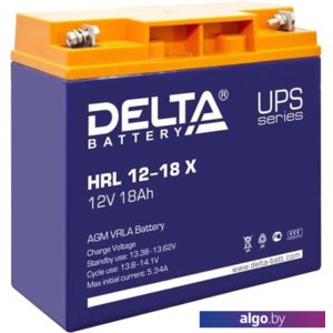Аккумулятор для ИБП Delta HRL 12-18 X (12В/18 А·ч)
