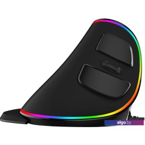 Вертикальная мышь Delux M618 Plus RGB