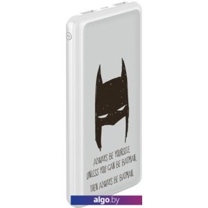 Портативное зарядное устройство Deppa Batman gray 10000mAh