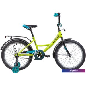 Детский велосипед Novatrack Vector 20 2022 (зеленый)
