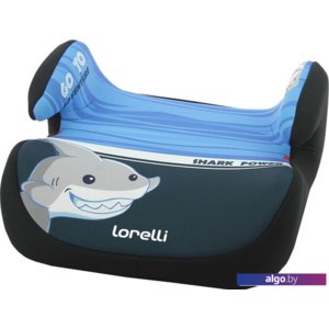 Детское сиденье Lorelli Topo Comfort 2020 (светлый и темный синий, акула)