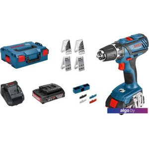 Дрель-шуруповерт Bosch GSR 18-2-LI Plus Professional 0615990H27 (с 2-мя АКБ, 4 набора)