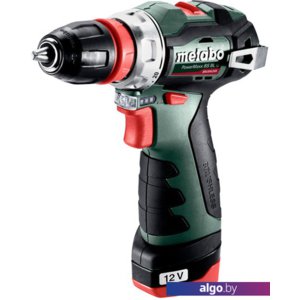 Дрель-шуруповерт Metabo PowerMaxx BS BL Q 601749500 (с 2-мя АКБ, кейс)