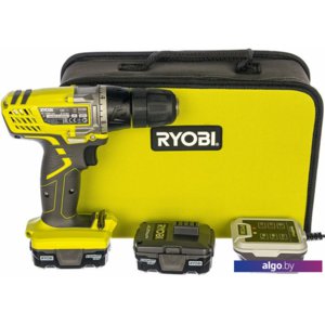 Дрель-шуруповерт Ryobi R12SD-LL13S 5133002323 (с 2-мя АКБ, сумка)