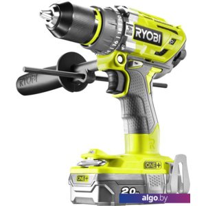 Дрель-шуруповерт Ryobi R18PD7-220B 5133004295 (с 2-мя АКБ, кейс)