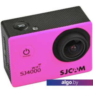 Экшен-камера SJCAM SJ4000 WiFi (розовый)