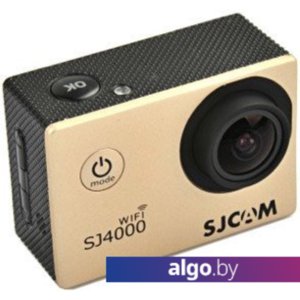 Экшен-камера SJCAM SJ4000 WiFi (золотистый)