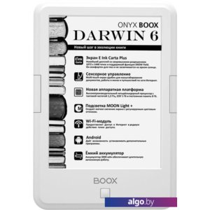 Электронная книга Onyx BOOX Darwin 6 (белый)