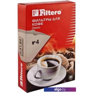Фильтр для кофе Filtero Classic №4/80