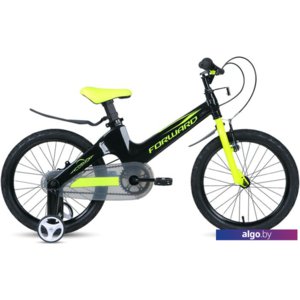 Детский велосипед Forward Cosmo 16 2.0 2021 (черный/желтый)