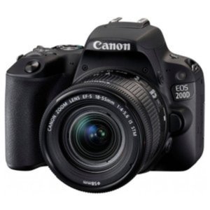 Фотоаппарат Canon EOS 200D Kit 18-55 IS STM (серебристый)