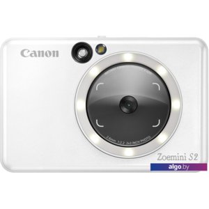 Фотоаппарат Canon Zoemini S2 (жемчужный белый)