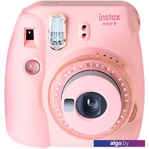 Фотоаппарат Fujifilm Instax Mini 9 Clear Pink (розовый)