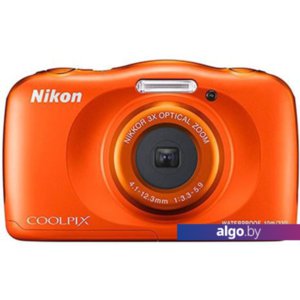 Фотоаппарат Nikon Coolpix W150 (оранжевый)