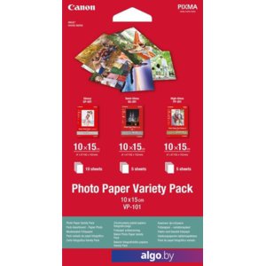 Фотобумага Canon Photo Paper Variety Pack VP-101 10x15 10 л 0775B078