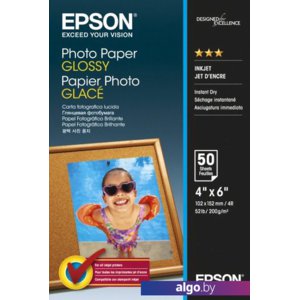 Фотобумага Epson Photo Paper Glossy 10х15 200 г/м2 50 л (C13S042547)