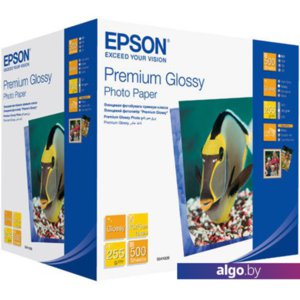 Фотобумага Epson Premium Glossy Photo Paper 10x15 500 листов (C13S041826)