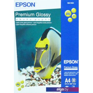 Фотобумага Epson Premium Glossy Photo Paper A4 50 листов (C13S041624)