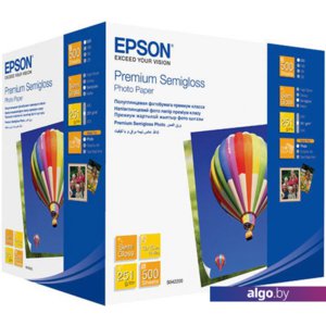 Фотобумага Epson Premium Semigloss Photo Paper 10x15 500 листов (C13S042200)