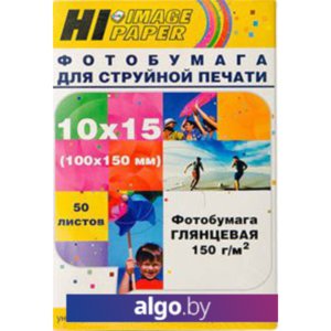 Фотобумага Hi-Black Hi-Image Глянцевая 10x15 150 г/кв.м. 50 л [A21071]