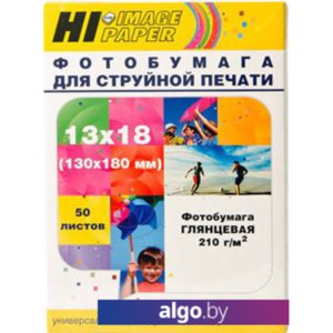 Фотобумага Hi-Black Hi-Image глянцевая 13x18, 210 г/м2, 50 л [A21132]