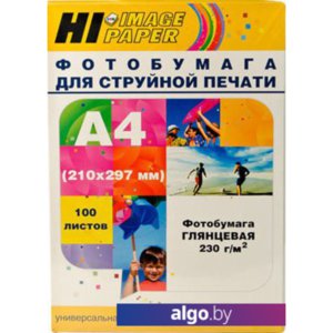 Фотобумага Hi-Black Hi-Image глянцевая А4, 230 г/м2, 100 л [A200102U]