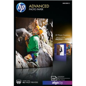 Фотобумага HP Advanced Glossy Photo Paper 10x15 100 листов [Q8692A]