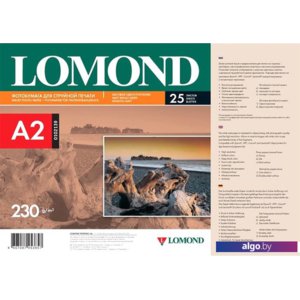 Фотобумага Lomond глянцевая A2 230 г/м2 25 л 0102141