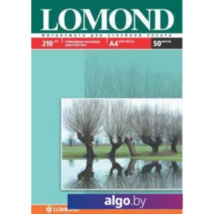 Фотобумага Lomond Глянцевая/Матовая двухсторонняя А4 210 г/кв.м. 50 л (0102021)