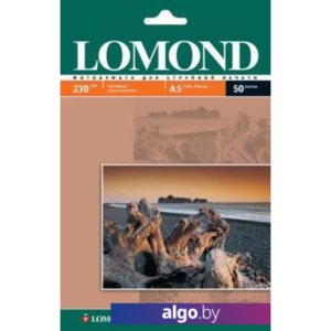 Фотобумага Lomond Матовая А5 230 г/кв.м. 50 листов (0102069)