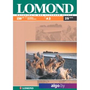 Фотобумага Lomond Односторонняя матовая A2 230 г/м2 25л (0102139)