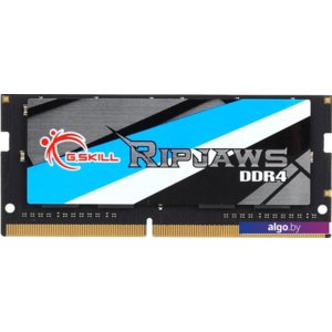 Оперативная память G.Skill Ripjaws 16GB DDR4 SODIMM PC4-21300 F4-2666C18S-16GRS