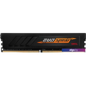 Оперативная память GeIL EVO Spear 4GB DDR4 PC4-25600 GSB48GB3200C16ASC