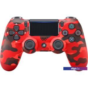 Геймпад Sony DualShock 4 v2 (красный камуфляж)