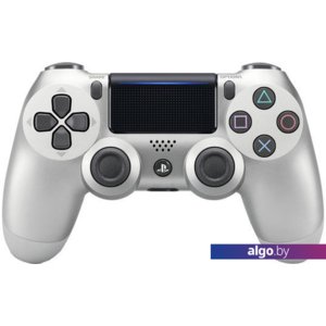 Геймпад Sony DualShock 4 v2 (серебристый) [CUH-ZCT2E]