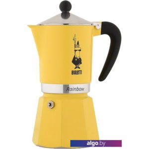 Гейзерная кофеварка Bialetti Rainbow (6 порций, желтый)