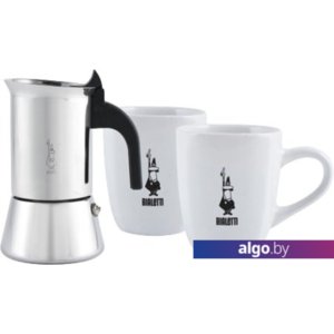 Гейзерная кофеварка Bialetti Venus (4 порции + 2 кружки)