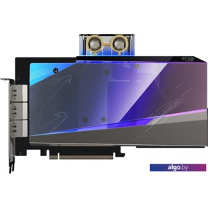 Видеокарта Gigabyte Aorus GeForce RTX 3080 Ti Master Xtreme Waterforce 12G GDDR6X