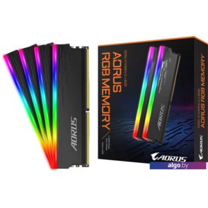 Оперативная память Gigabyte Aorus RGB 2x8GB DDR4 PC4-29800 GP-ARS16G37D