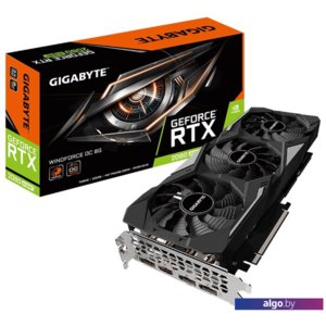 Видеокарта Gigabyte GeForce RTX 2080 Super WindForce OC 8G GV-N208SWF3OC-8GD