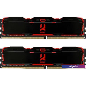 Оперативная память GOODRAM IRDM X 2x4GB DDR4 PC4-25600 IR-X3200D464L16S/8GDC