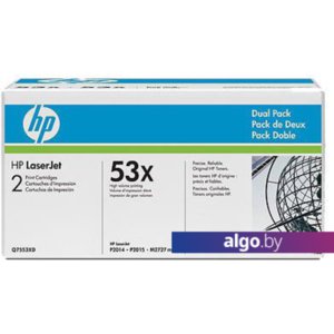 Картридж HP 53x (Q7553XD) 2 шт.